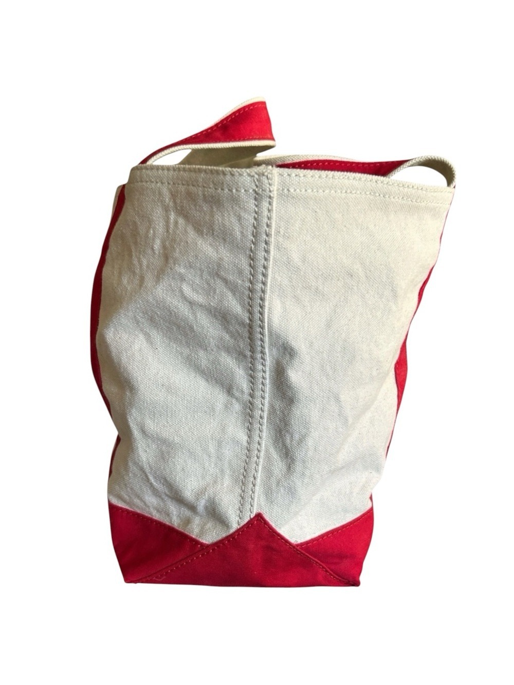 Gap Canvas Shopper Medium Tote Bag in Tomatoe Sauce - Picture 4 of 11